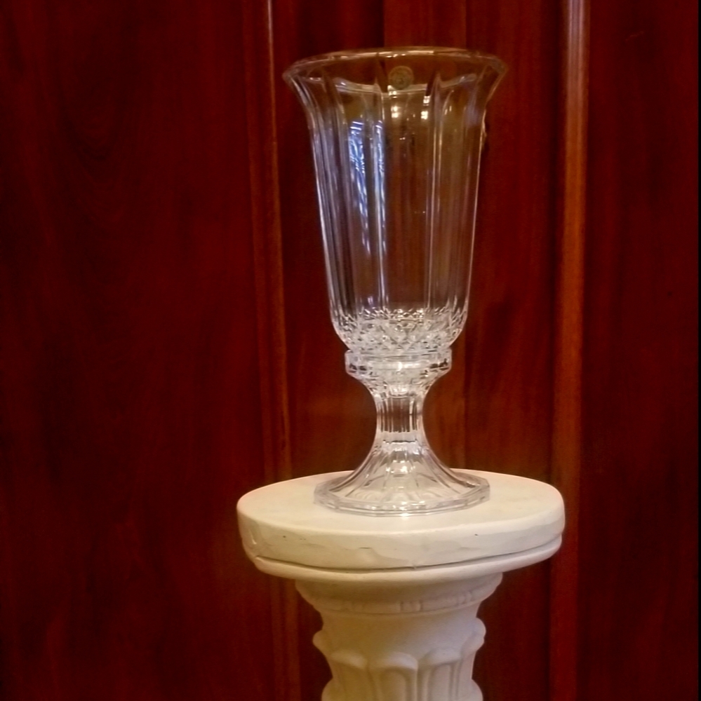 Crystal Hurricane Candle Holder